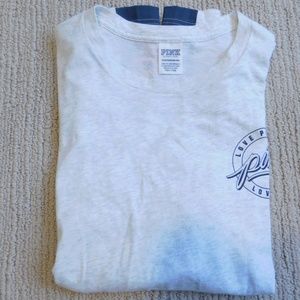 VS Pink Rainbow Short Sleeve Tshirt XS Emblem